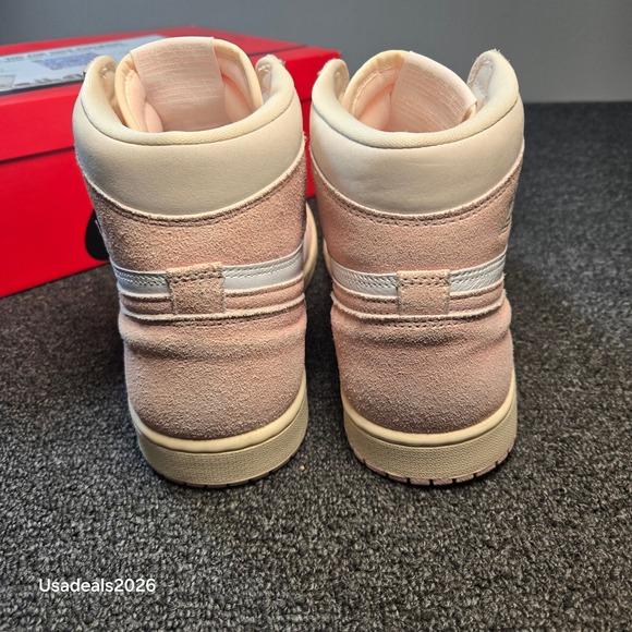 Nike Air Jordan 1 Retro High OG Washed Pink White Sail FD2596-600 wmns 11.5 M 10 - Picture 8 of 11